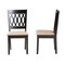 Baxton Studio Florencia Modern Beige Fabric and Espresso Brown Finished Wood 2-Piece Dining Chair Set 231-2PC-13206-ZORO - alternate 5